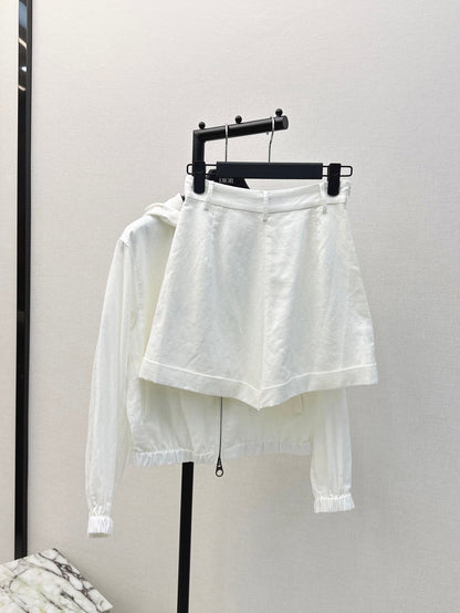 linen jacket set