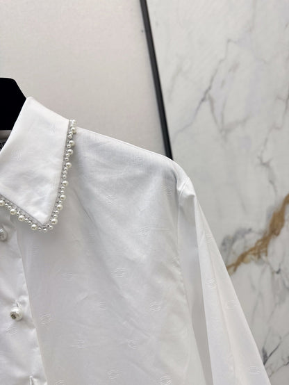 25ss beaded shirt