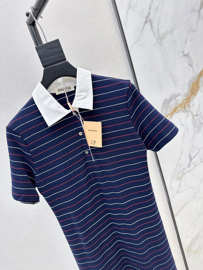 25SS striped dress