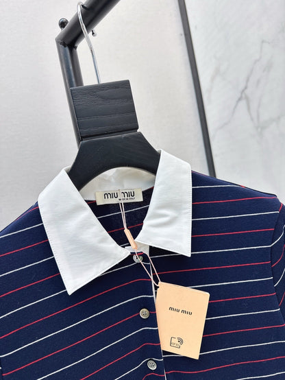 25SS striped dress