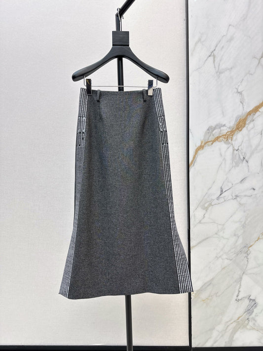 25ss webbing skirt
