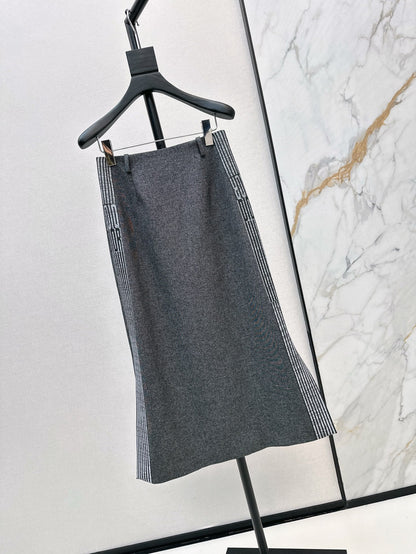 25ss webbing skirt