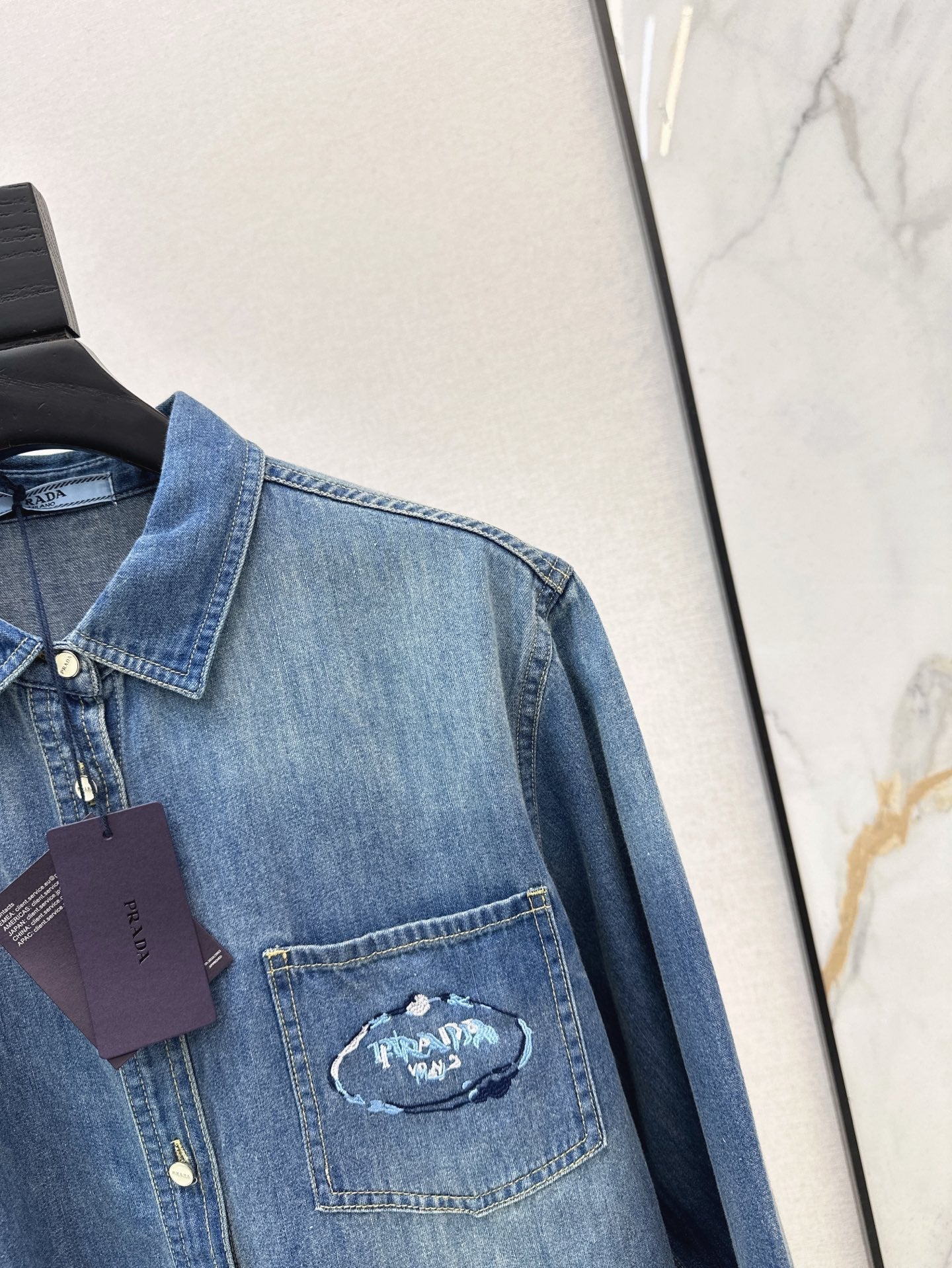 25ss denim shirt