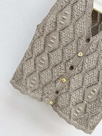 25SS hollow vest