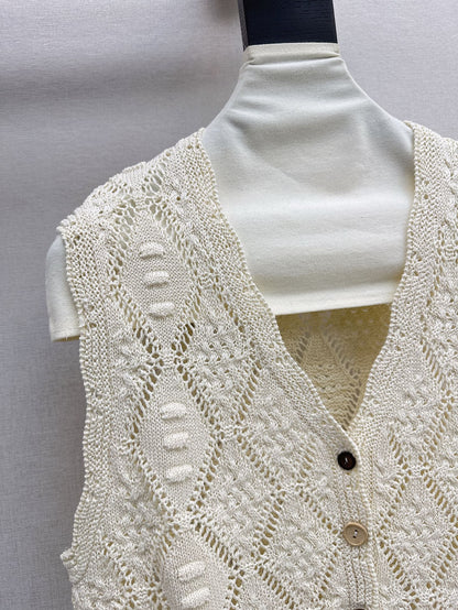 25SS hollow vest