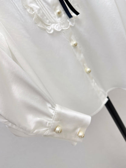 25ss ruffle shirt