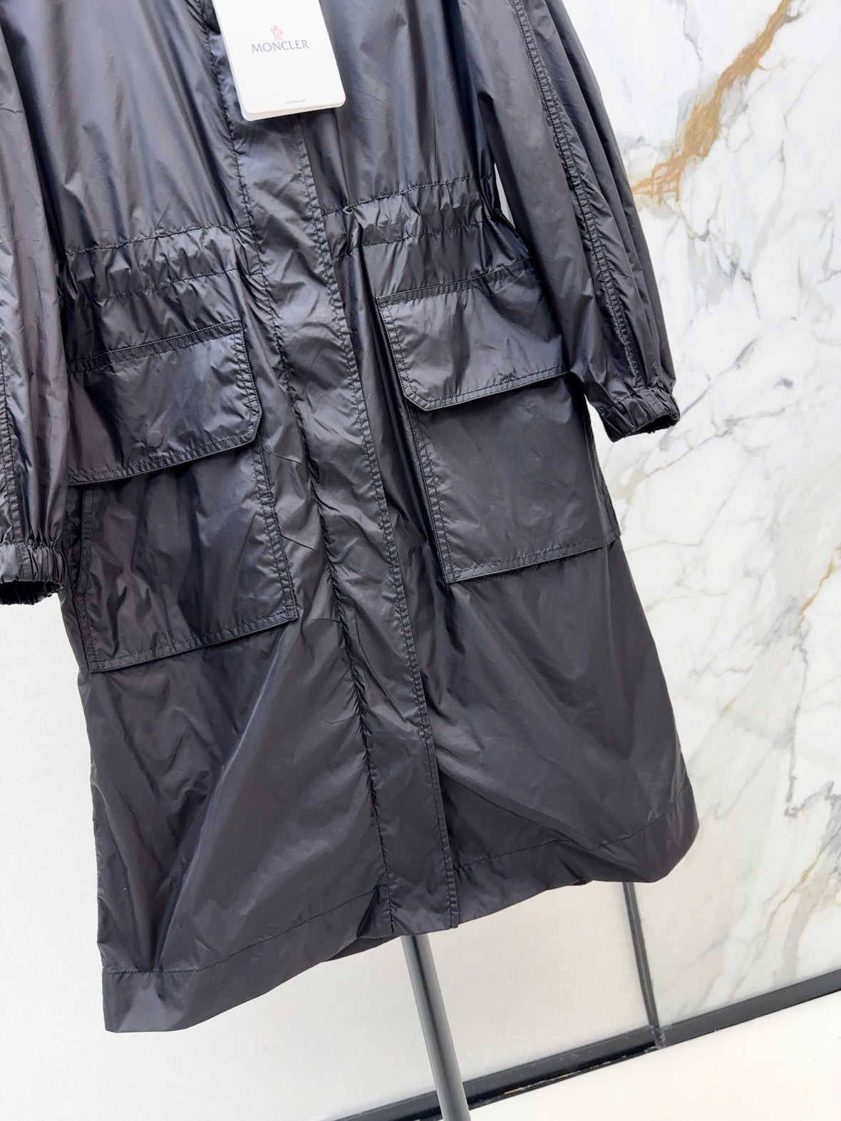 25ss hooded long coat parkas