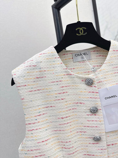 25ss woven vest