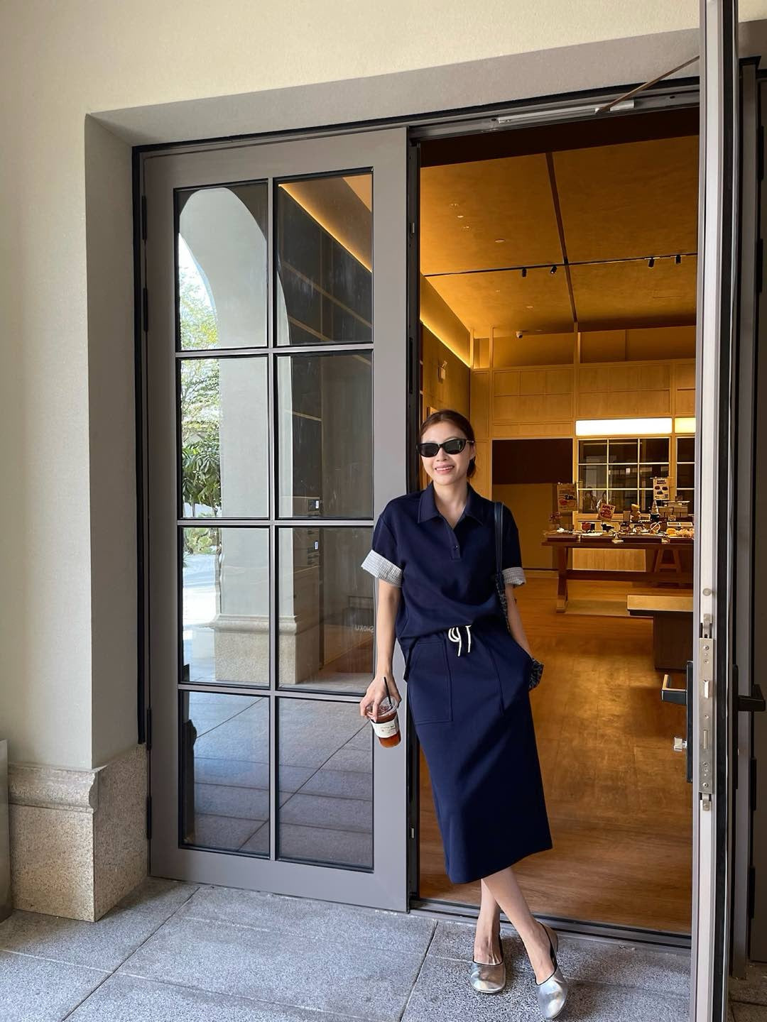 25ss polo skirt set
