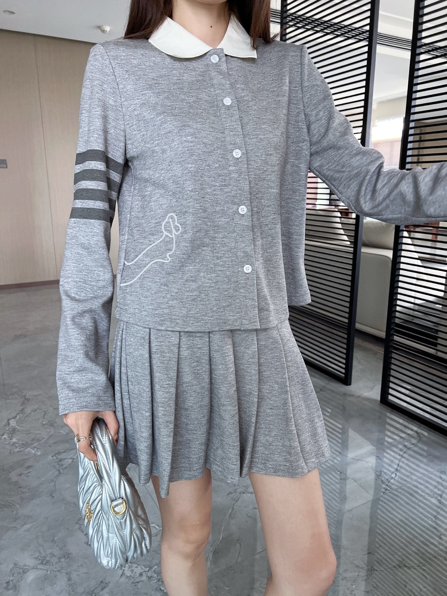 25ss preppy suit
