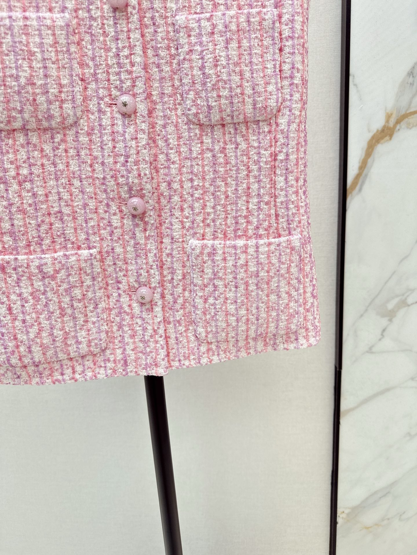 25ss woven vest