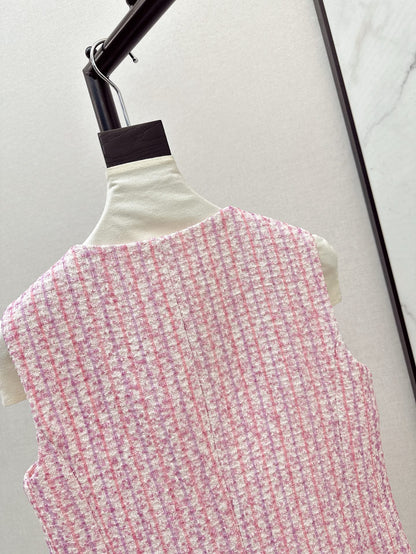 25ss woven vest