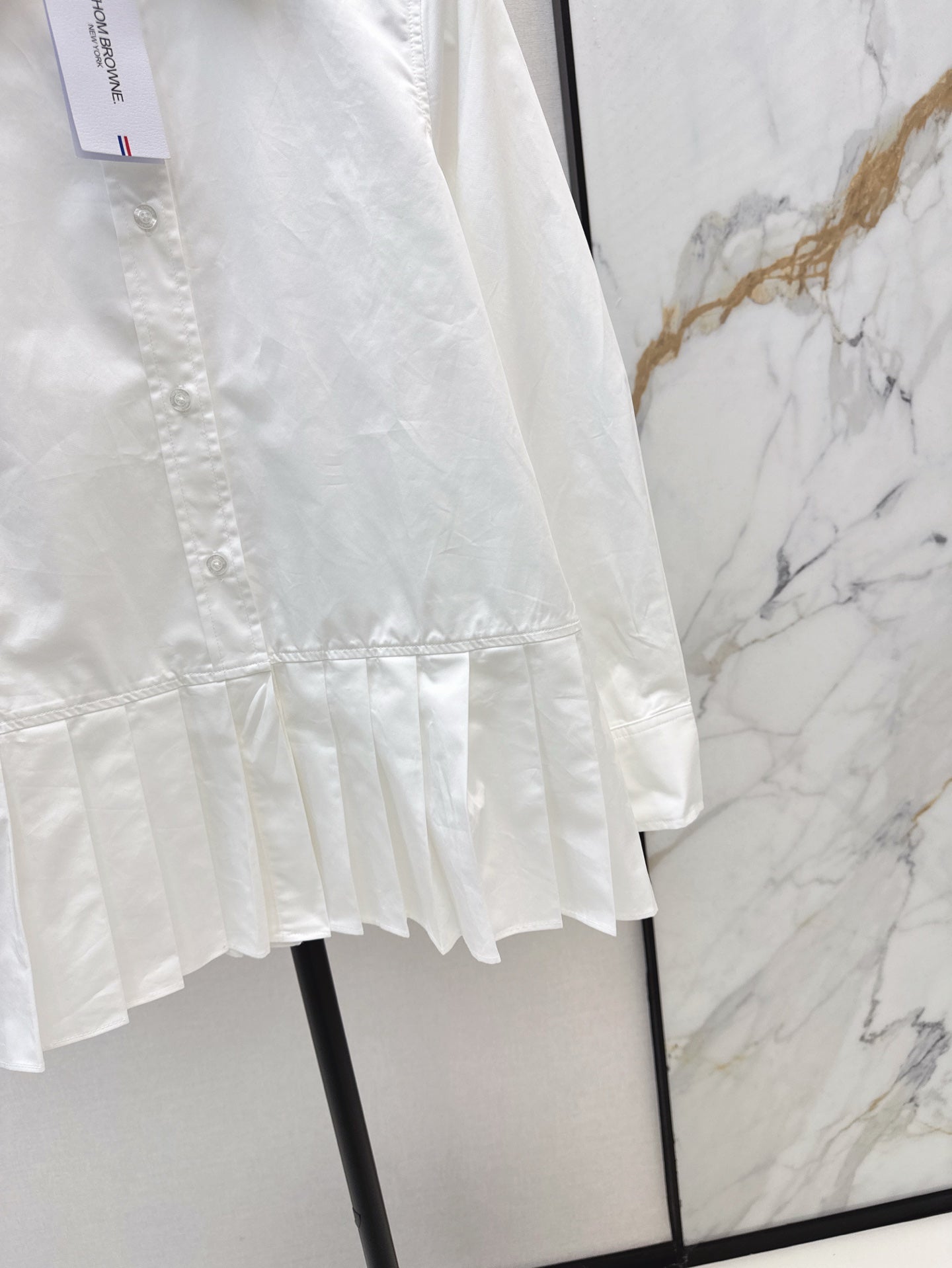 25ss pleated shirt