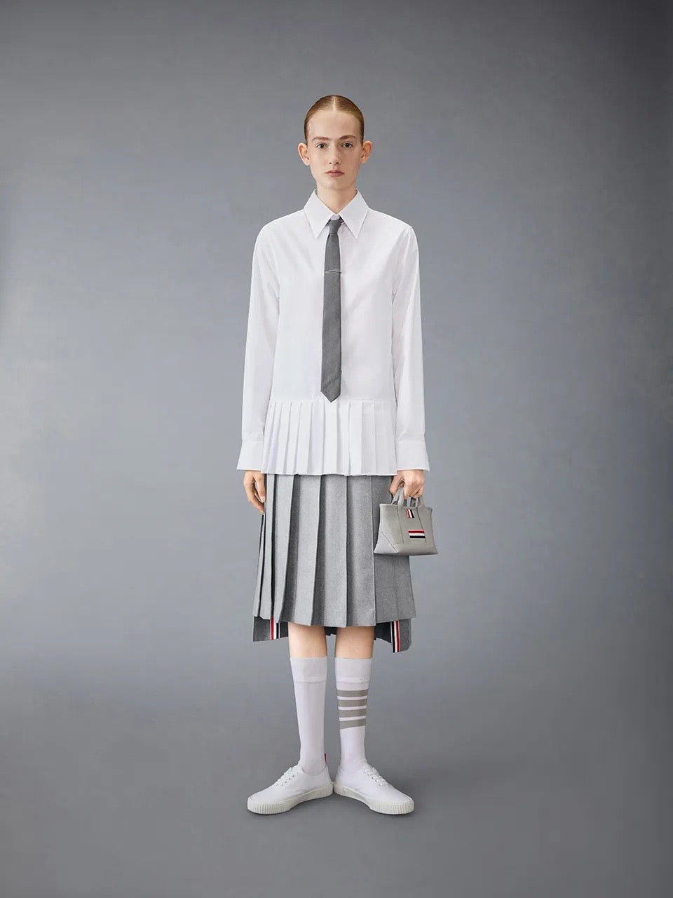 25ss pleated shirt