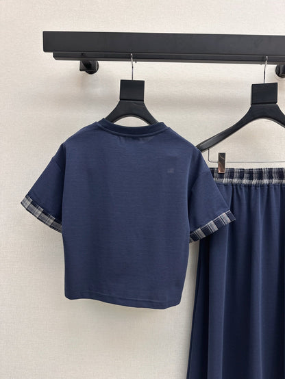 25ss tee skirt set