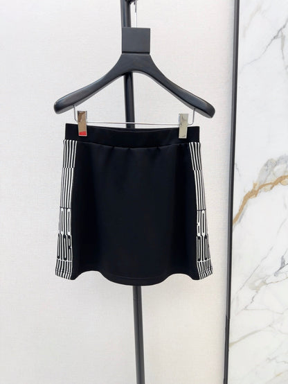 25ss webbing skirt