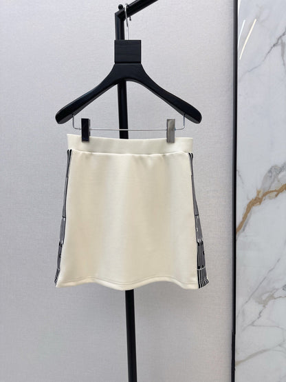 25ss webbing skirt
