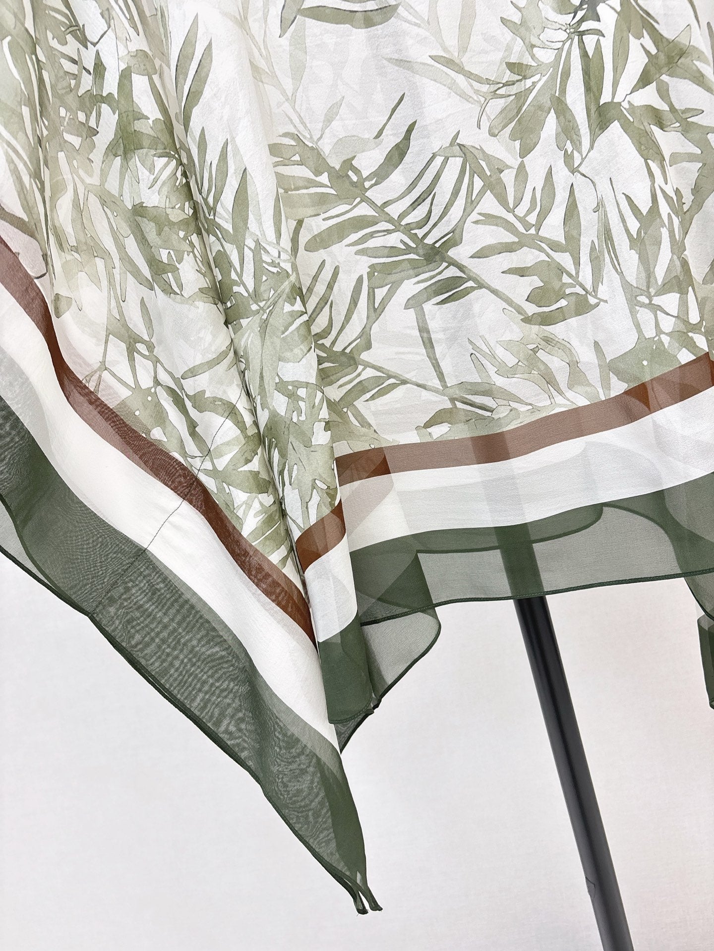 25ss silk Cape top