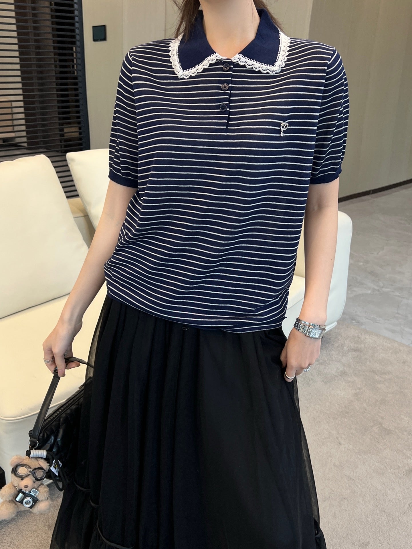 25ss knit polo shirt