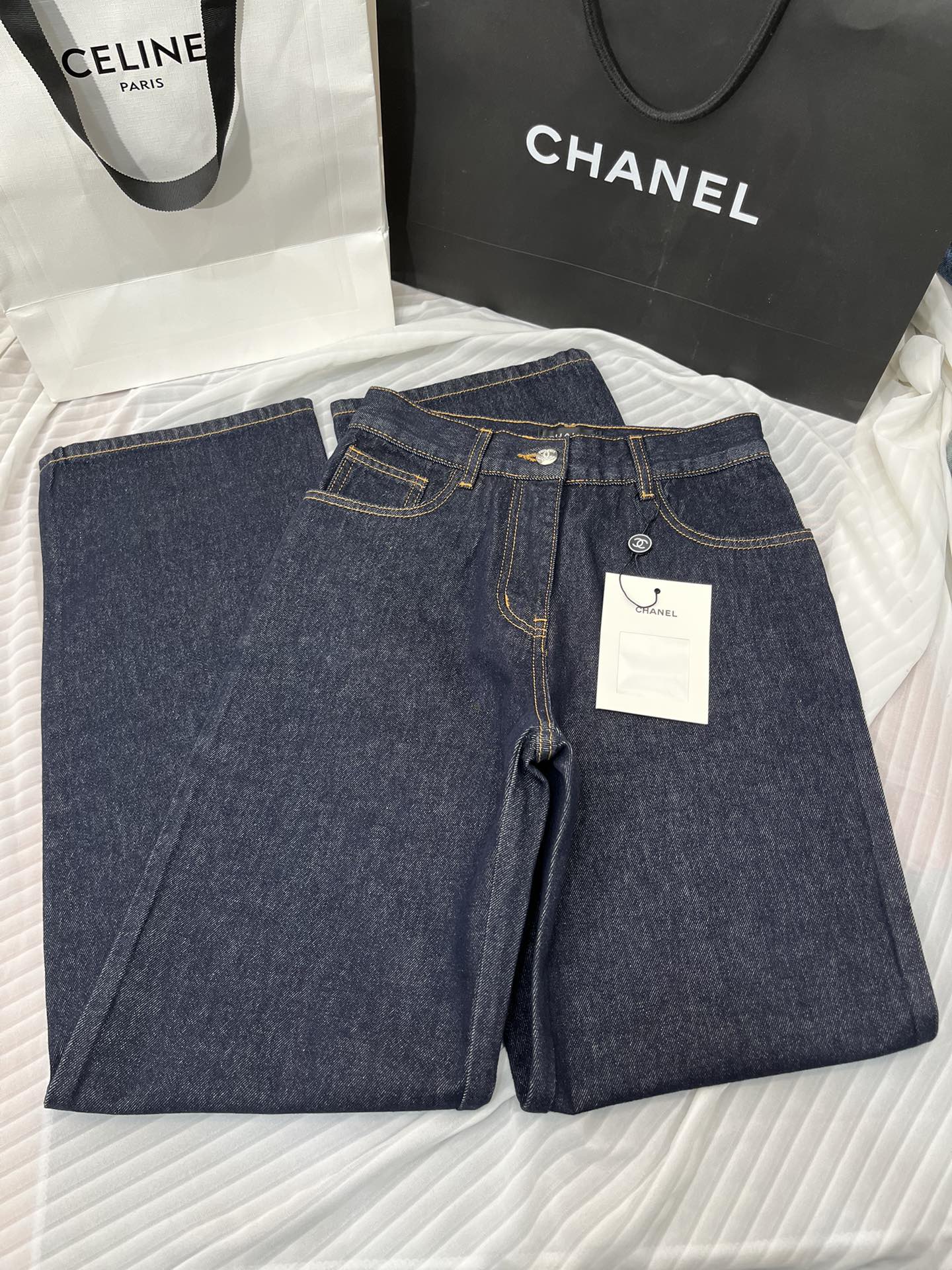 25ss embroidered jeans