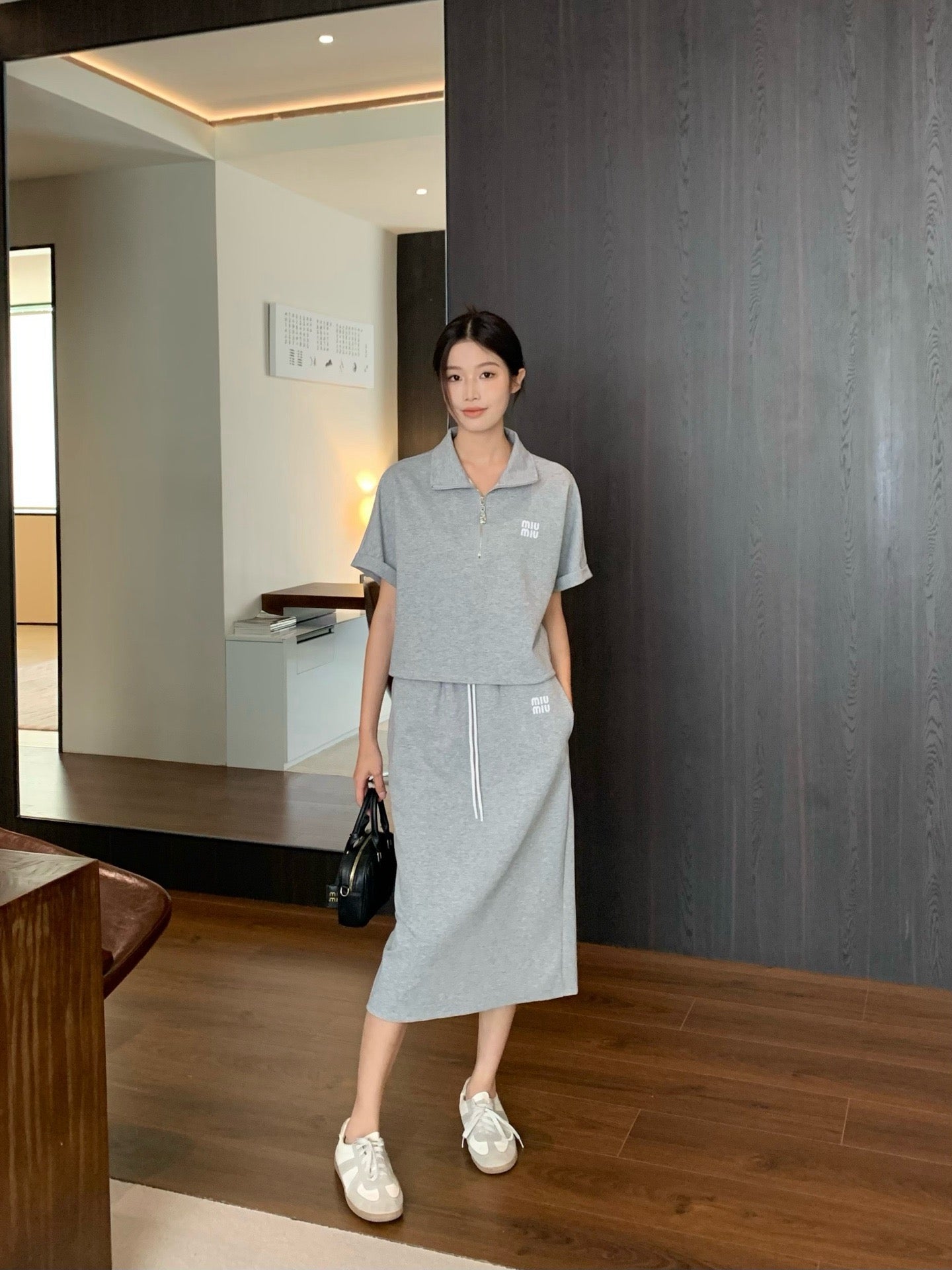 25ss skirt set