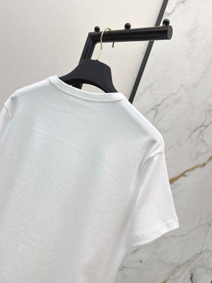 25ss embossed t-shirt