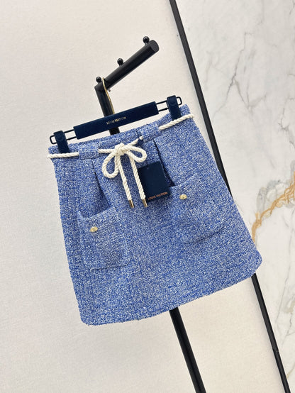 25ss drawstring skirt