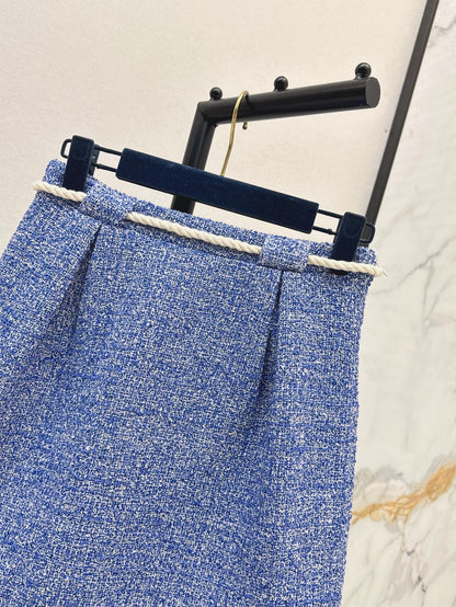 25ss drawstring skirt