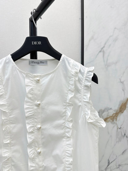 25ss ruffle vest
