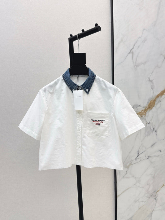 25ss crop shirt