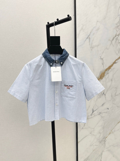 25ss crop shirt