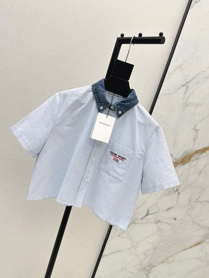 25ss crop shirt