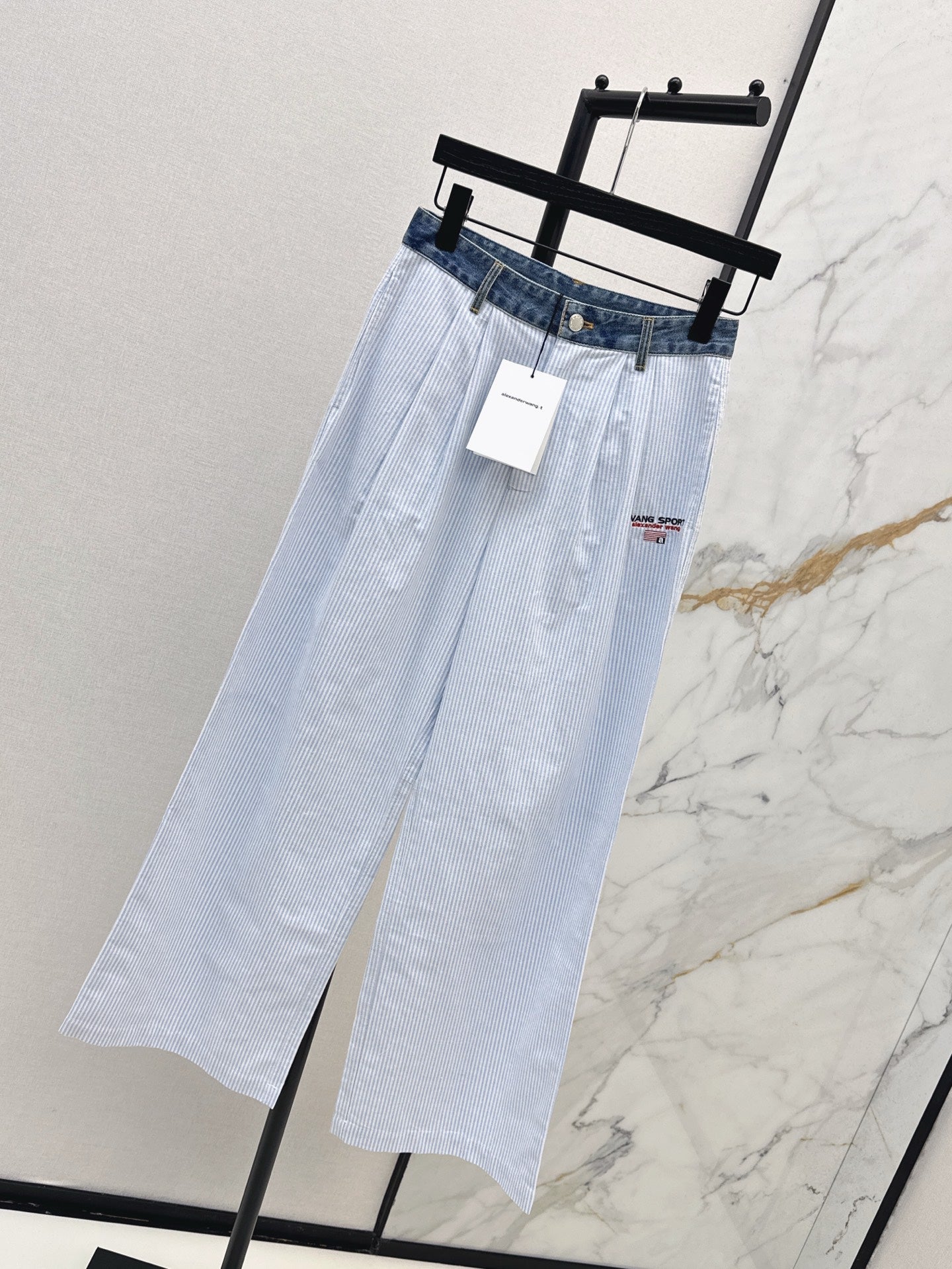 25ss embroidered pants