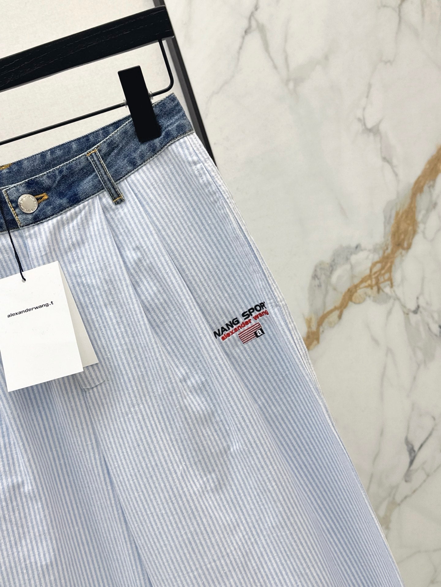 25ss embroidered pants