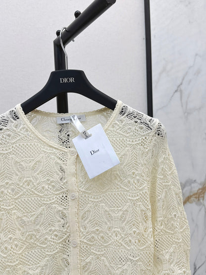 25ss knit hollow cardigan