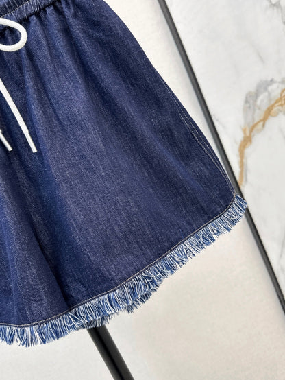 25ss denim short
