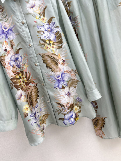 25ss silk shirt