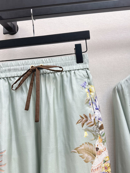 25ss silk pants