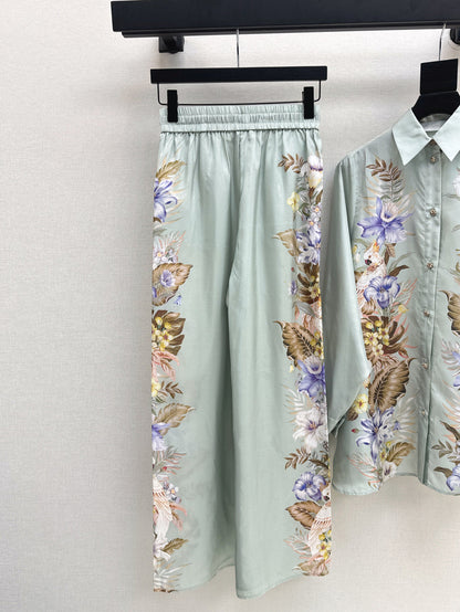 25ss silk pants