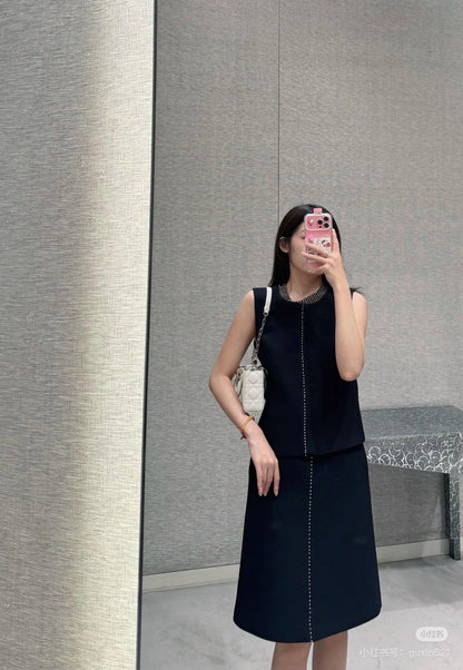 25SS beaded suit