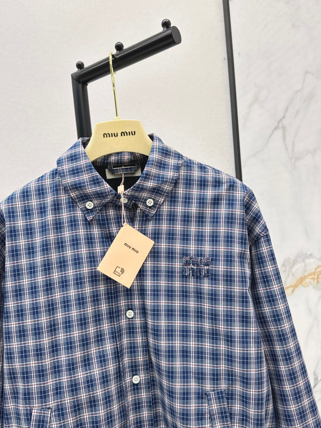 25ss plaid jacket