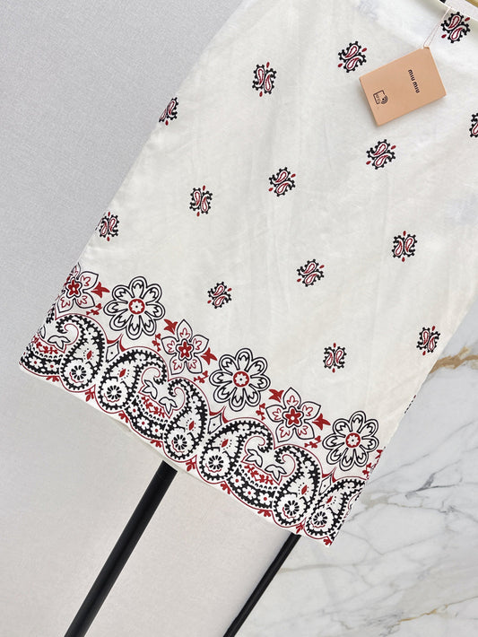 25ss linen skirt