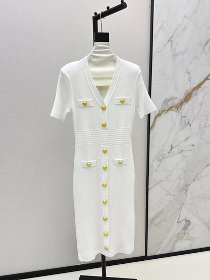 Bal 25ss buttons dress