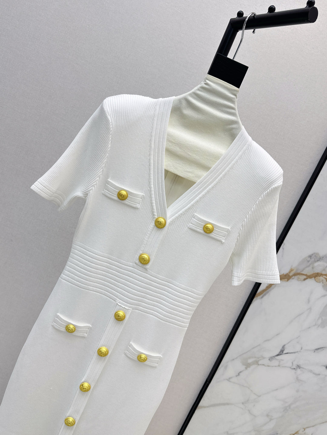 Bal 25ss buttons dress