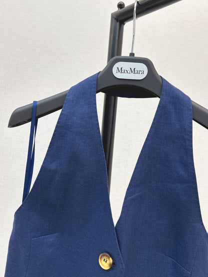 25ss linen vest