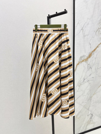 25ss print skirt