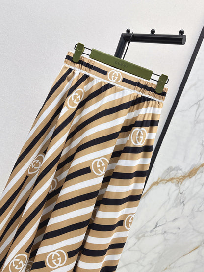 25ss print skirt