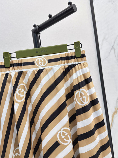 25ss print skirt