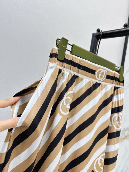25ss print skirt