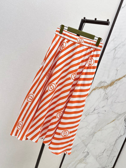 25ss print skirt